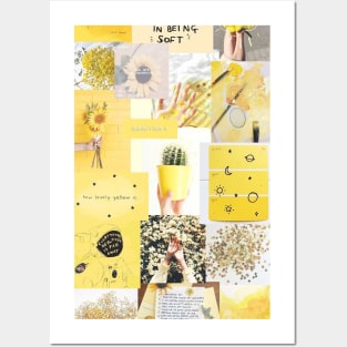 Lemon Moodboard Posters and Art